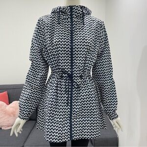 PRIMARK Packable Jacket Size Small 6/8 Lightweight Shell Hood Adjustable Waist